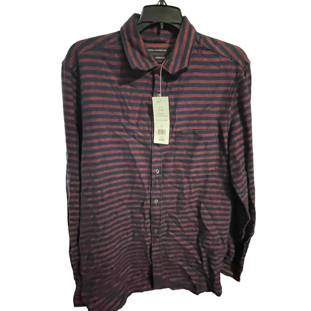 French Connection LS shirt size Small - Picture 2 of 12